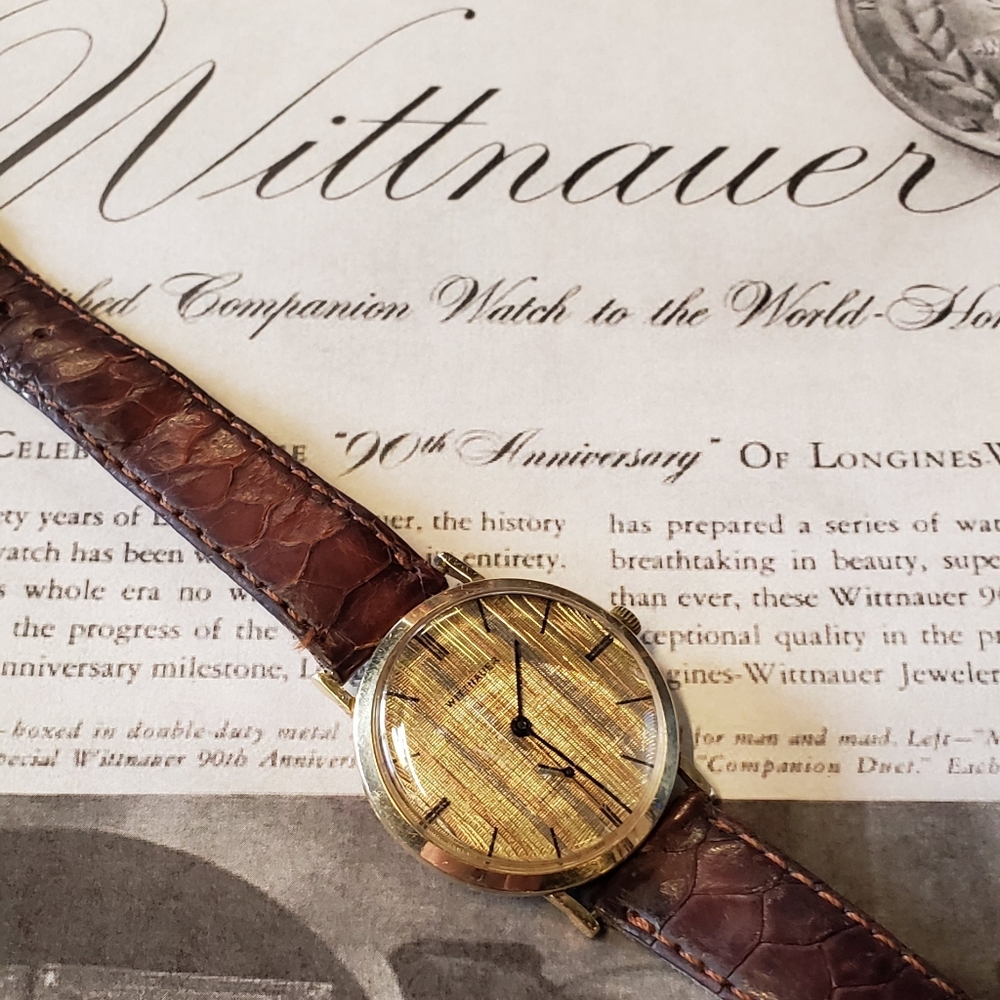 LONGINES - WITTNAUER c1930s mens watch
